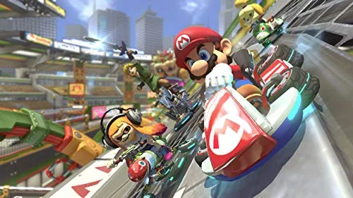 Jeu vidéo - Nintendo - Mario Kart 8 Deluxe - Multijoueur - 12 joueurs - Nintendo Switch - vue 2