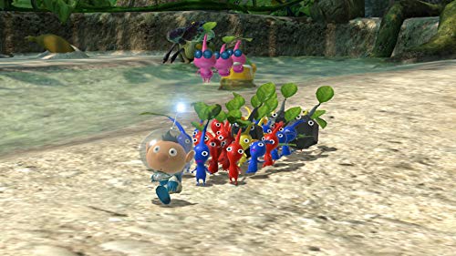 Jeu vidéo - Nintendo - Pikmin 3 Deluxe - Aventure - Import espagnol - Compatible français - vue 2