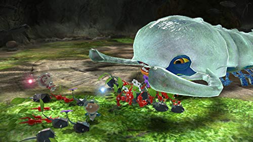 Jeu vidéo - Nintendo - Pikmin 3 Deluxe - Aventure - Import espagnol - Compatible français - vue 5