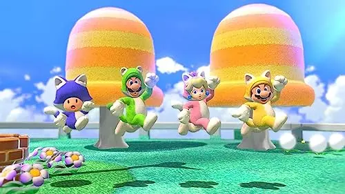 Jeu vidéo - NINTENDO - Super Mario 3D World + Bowsers Fury - Nintendo Switch - Co-op local - Multi-joueurs en ligne - vue 4