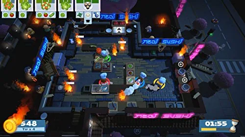 Overcooked! + Overcooked! 2 Bundle PS4 - vue 2