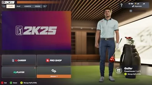 PGA Tour 2K25 PS5 - vue 4