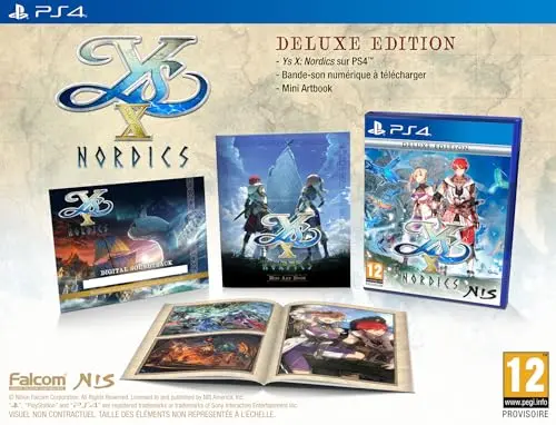 Jeu vidéo - PLAION - Ys X Nordics Deluxe Edition - Action - PS4 - 1 joueur - Contenus téléchargeables inclus - vue 2