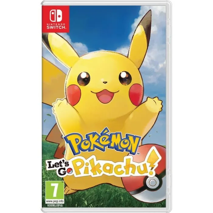 Pokémon Let's Go Pikachu Standard Switch