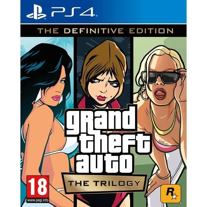 Grand Theft Auto: The Trilogy - Definitive Edition PS4