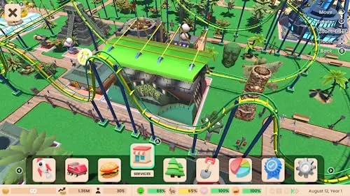 RollerCoaster Tycoon Adventures Deluxe PS5 - vue 2
