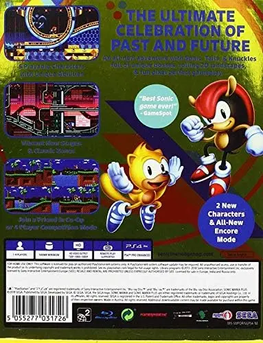 Sonic Mania Plus Édition Collector PS4 - vue 2