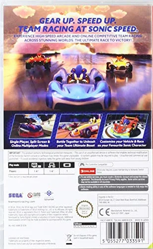 Team Sonic Racing Standard Switch - vue 2