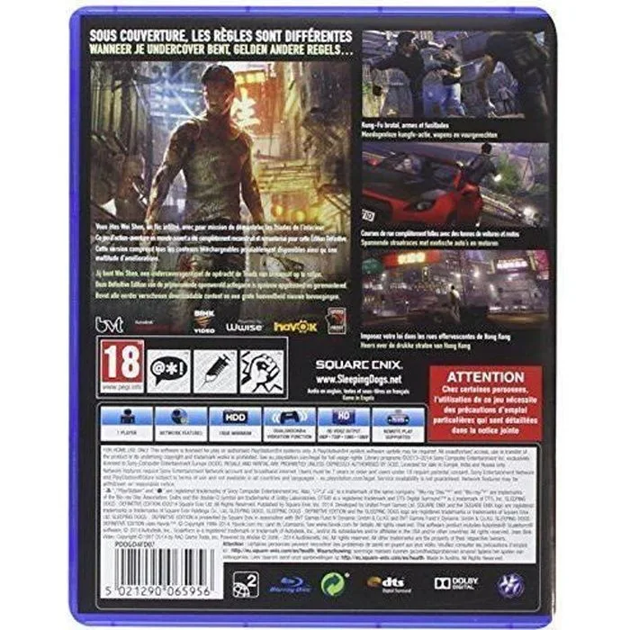 Sleeping Dogs Definitive Edition PS4