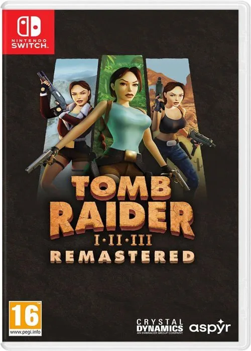 Tomb Raider I-III Remastered Switch