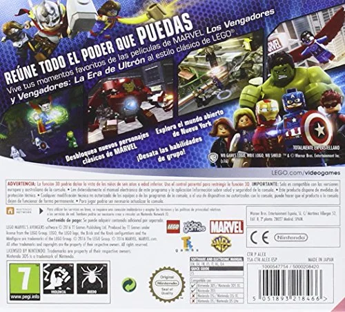 LEGO Marvel Avengers 3DS - vue 2