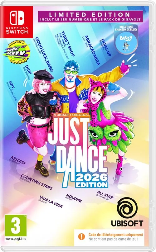 Ubisoft Just Dance 2026 Limited Edition Switch