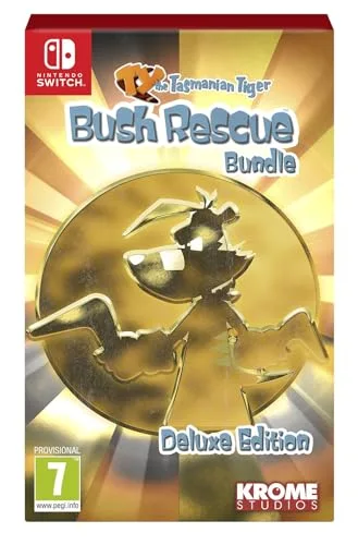 TY the Tasmanian Tiger Bush Rescue Bundle Deluxe Edition Switch