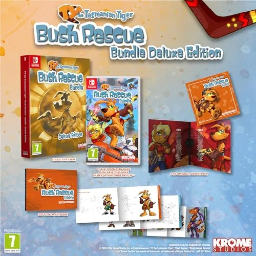 TY the Tasmanian Tiger Bush Rescue Bundle Deluxe Edition Switch - vue 2