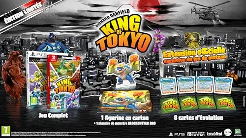 King of Tokyo - Richard Garfield PS5 - vue 2