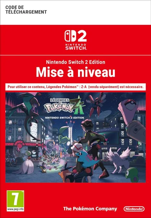 Nintendo Légendes Pokémon Z-A Switch 2