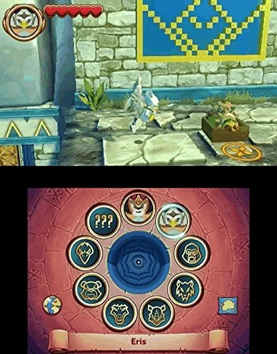 LEGO Legends of Chima : Le Voyage de Laval 3DS - vue 3