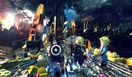 LEGO Marvel Super Heroes PS3 - vue 4
