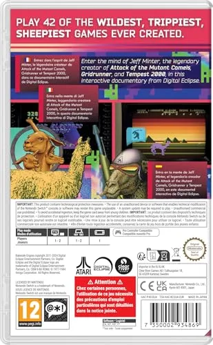 Llamasoft: The Jeff Minter Story Switch - vue 3