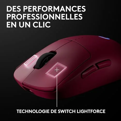 Logitech G PRO 2 LIGHTSPEED Mouse - vue 7