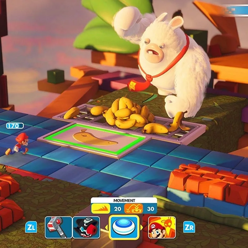 Mario et Les Lapins Crétins Kingdom Battle Switch - vue 2