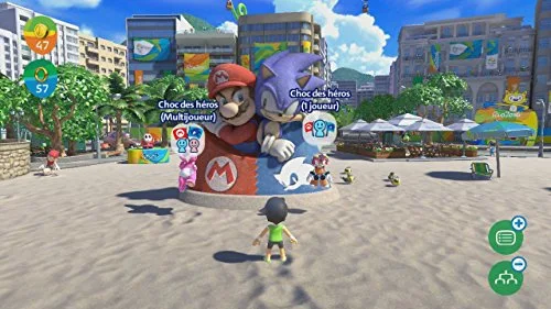 Mario & Sonic aux JO Rio 2016 Jeu Wii U - vue 4