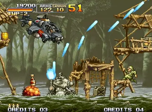 Metal Slug NeoGeo AES+ - vue 5