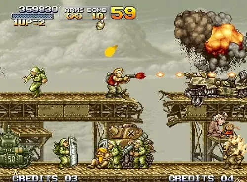Metal Slug NeoGeo AES+ - vue 7