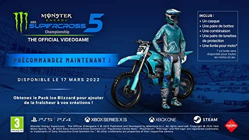 Monster Energy Supercross - The official videogame 5 Jeu PS4 - vue 2