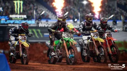 Monster Energy Supercross - The official videogame 5 Jeu PS4 - vue 5