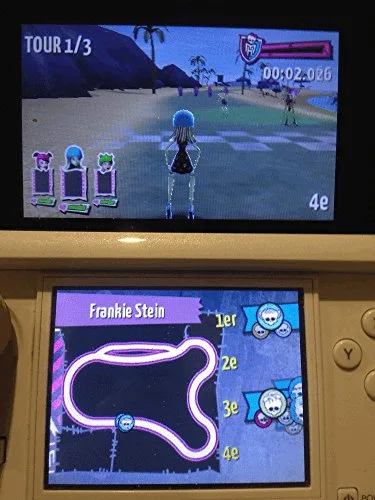 Monster High : Course de Rollers Incroyablement Monstrueuse 3DS - vue 6