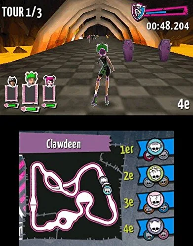 Monster High : Course de Rollers Incroyablement Monstrueuse 3DS - vue 8