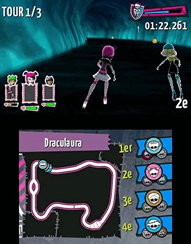 Monster High : Course de Rollers Incroyablement Monstrueuse 3DS - vue 9