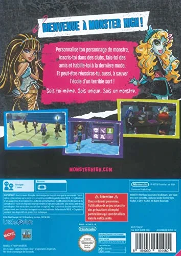 Monster High : Une Nouvelle Élève à Monster High Wii U - vue 2