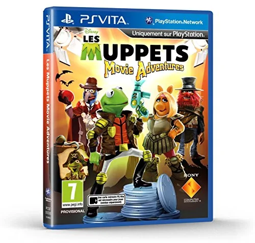 Muppets Movie Adventures Jeu PS Vita - vue 2