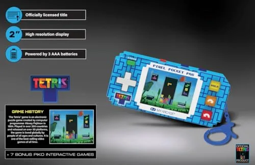 My Arcade Pixel Pocket Pro Tetris - vue 4