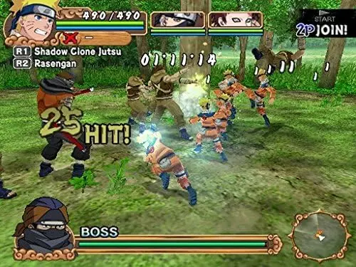 Naruto Uzumaki Chronicles 2 PS2 [import anglais] - vue 4