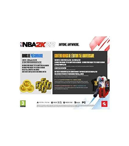 NBA 2K22 Édition 75e Anniversaire PS4 - vue 2