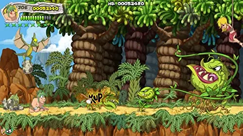New Joe & Mac: Caveman Ninja T-Rex Edition PS5 - vue 4
