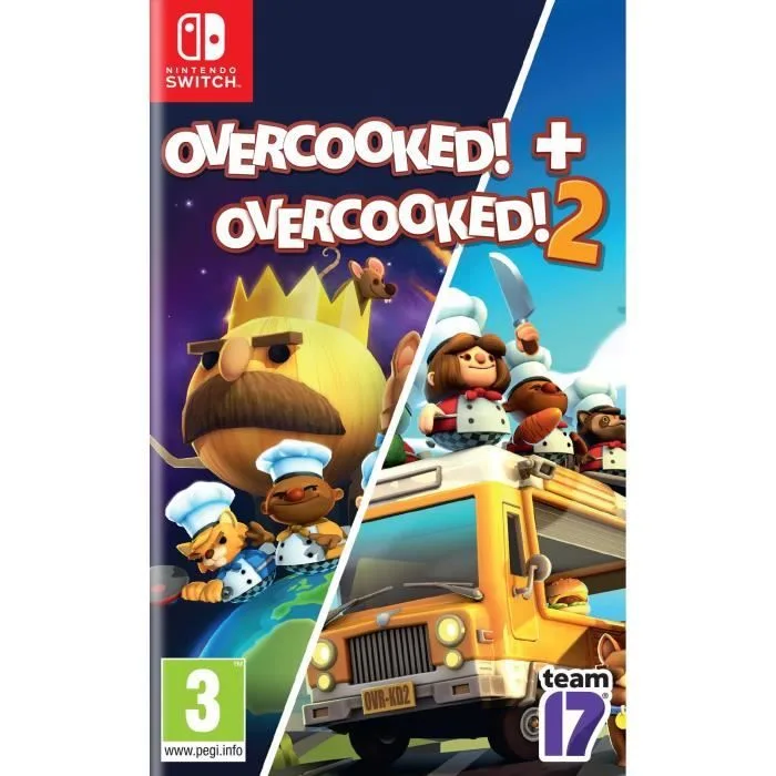 Overcooked! + Overcooked! 2 Standard Switch