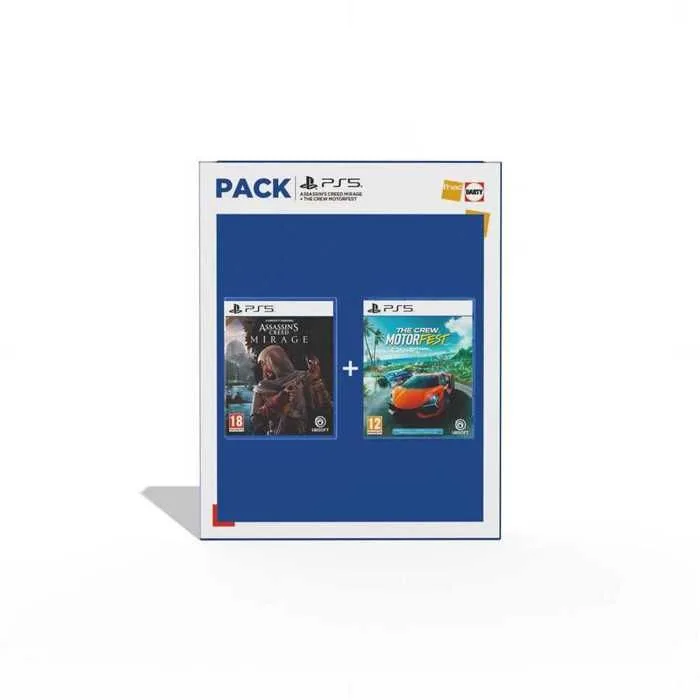 Pack PS5 The Crew Motorfest + Assassin's Creed Mirage