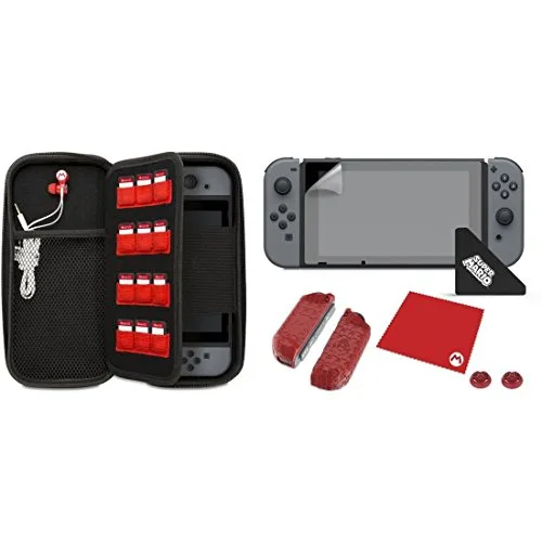 PDP Starter Kit Accessoires Pour Nintendo Switch - Édition Mario - vue 2