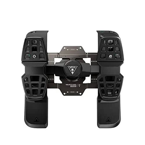 Pédales de direction universelle - TURTLE BEACH - VelocityOne - Noir - Multi-plateforme - USB-C - vue 2