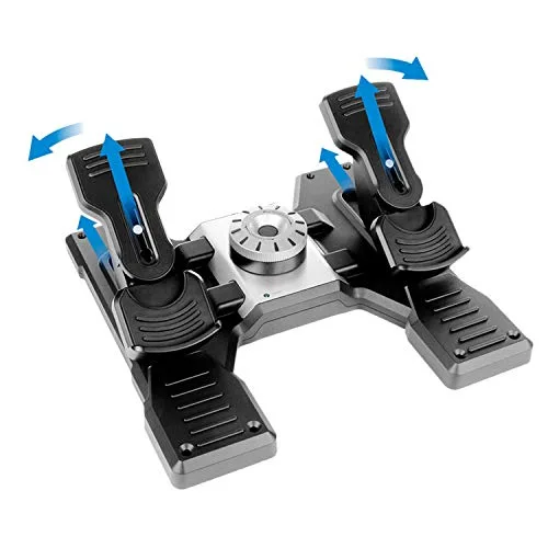 Logitech G Saitek Pro Flight Rudder Pedals PC - vue 2