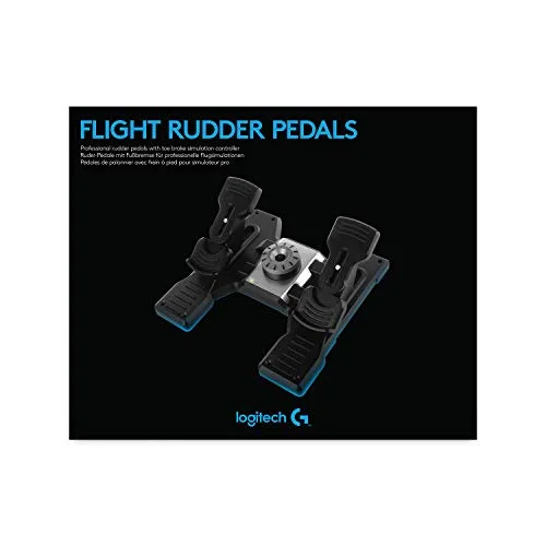 Logitech G Saitek Pro Flight Rudder Pedals PC - vue 5
