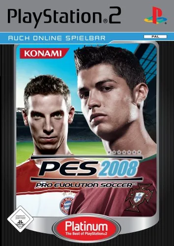 Pro Evolution Soccer 2008 Platinum PS2