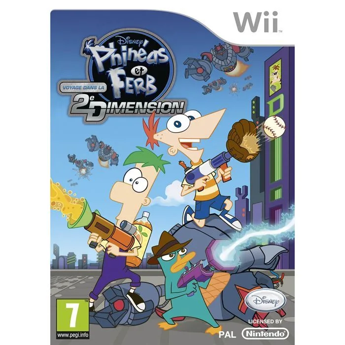 Phineas et Ferb : Voyage dans la Deuxième Dimension Wii