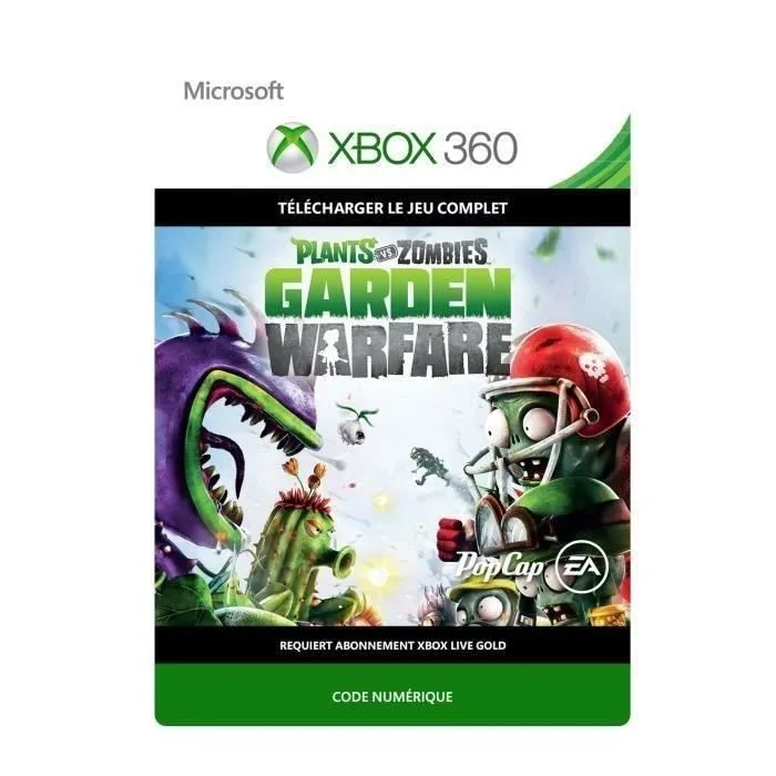 Plants vs. Zombies Garden Warfare Xbox 360