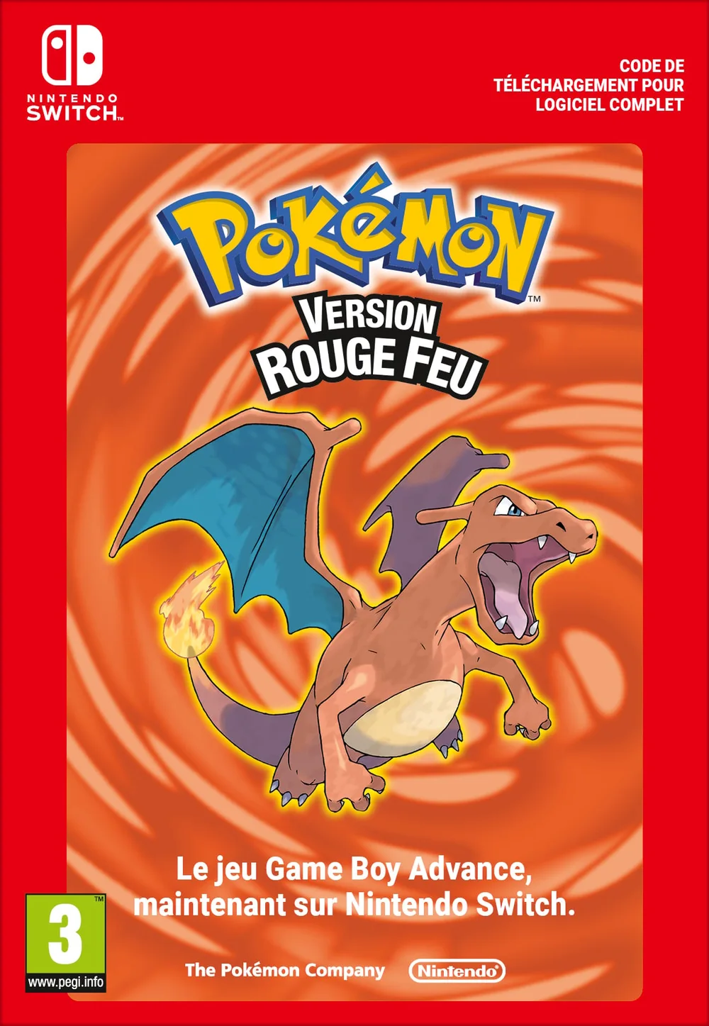 Nintendo Pokémon Version Rouge Feu Switch