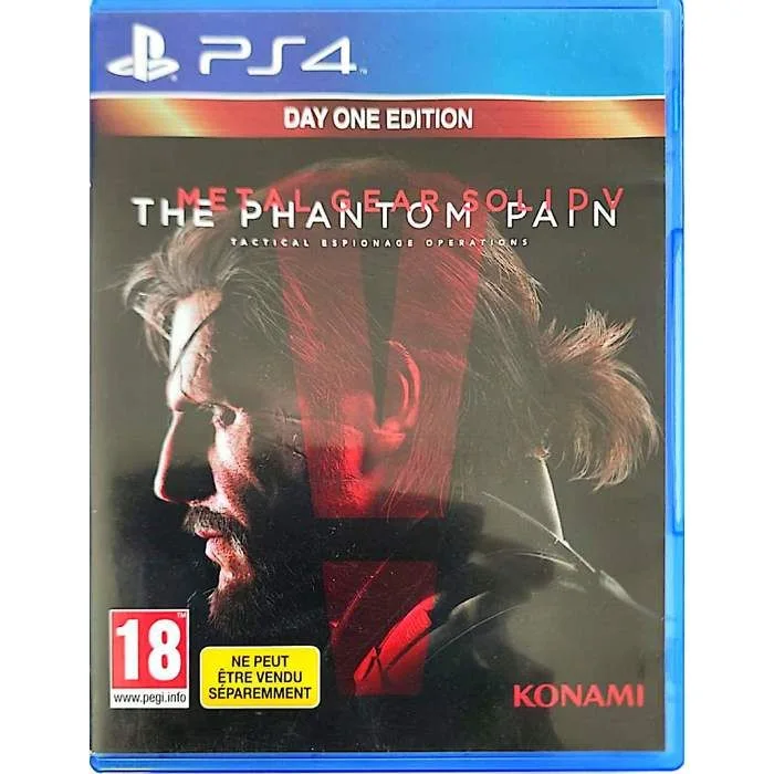 Metal Gear Solid V The Phantom Pain Day One Edition PS4